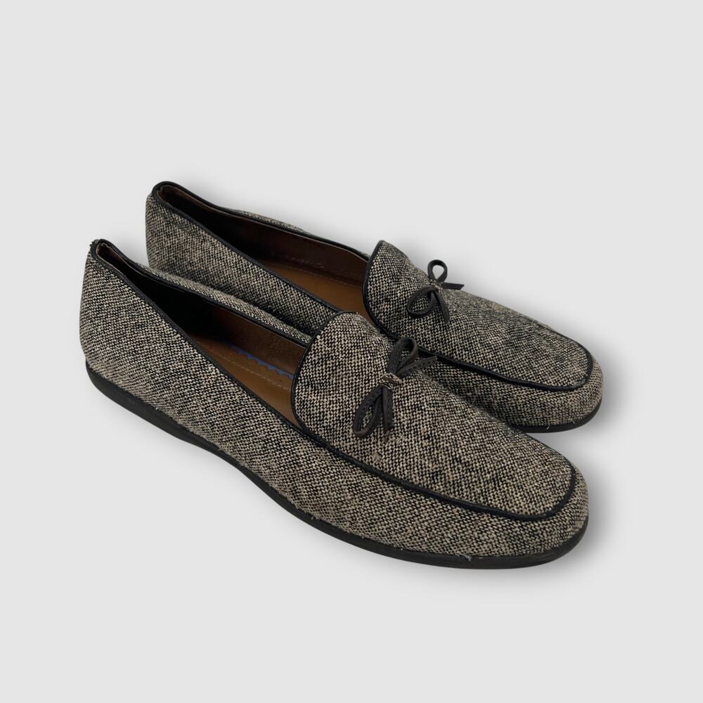 Vintage LL Bean Classic Tweed Slip-On Loafers Women’s Size 7